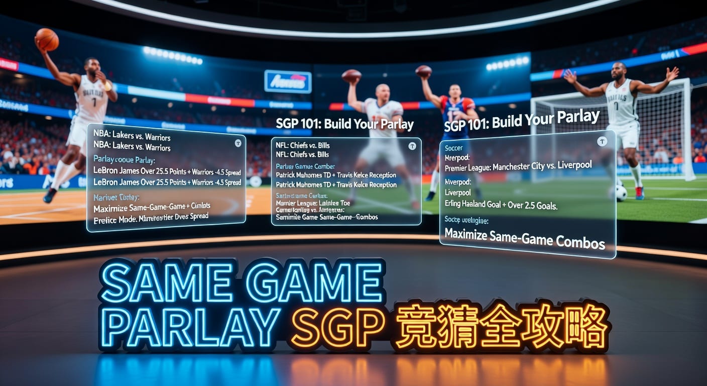 Same Game Parlay (SGP) 投注策略：华体会体育资深玩家解析2026