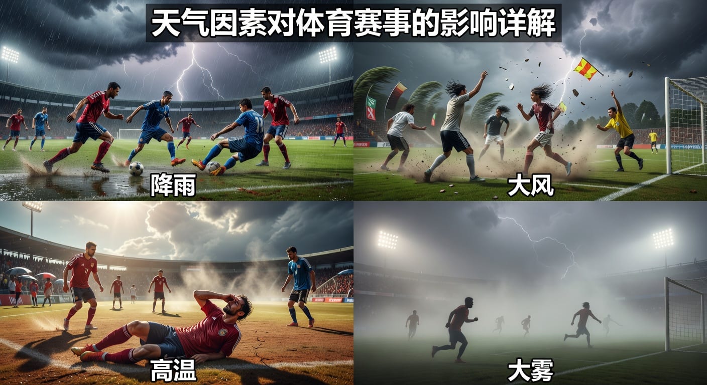 2026年世界杯投注：天气因素weather factors如何影响比赛与博彩决策