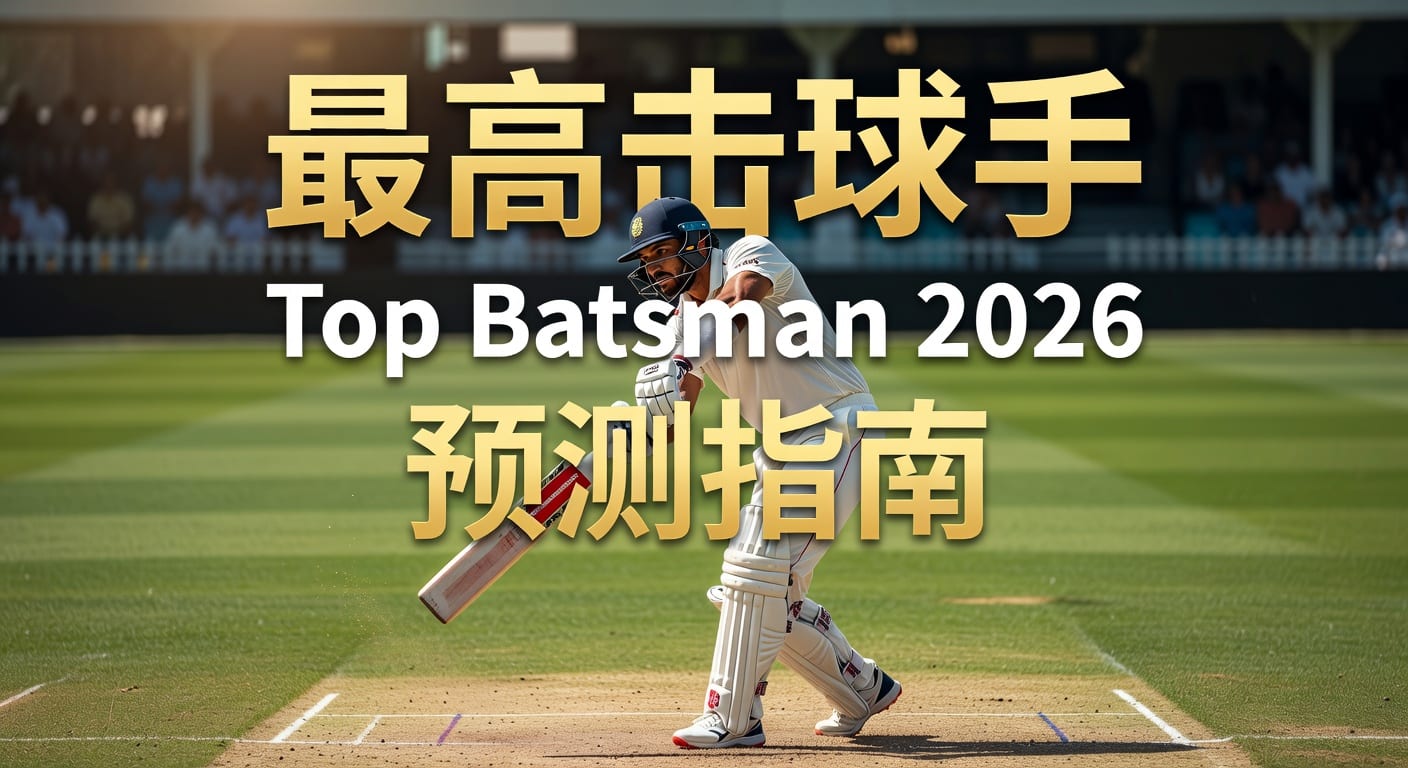 2026年世界杯投注：洞悉最高击球手 Top Batsman 深度解析