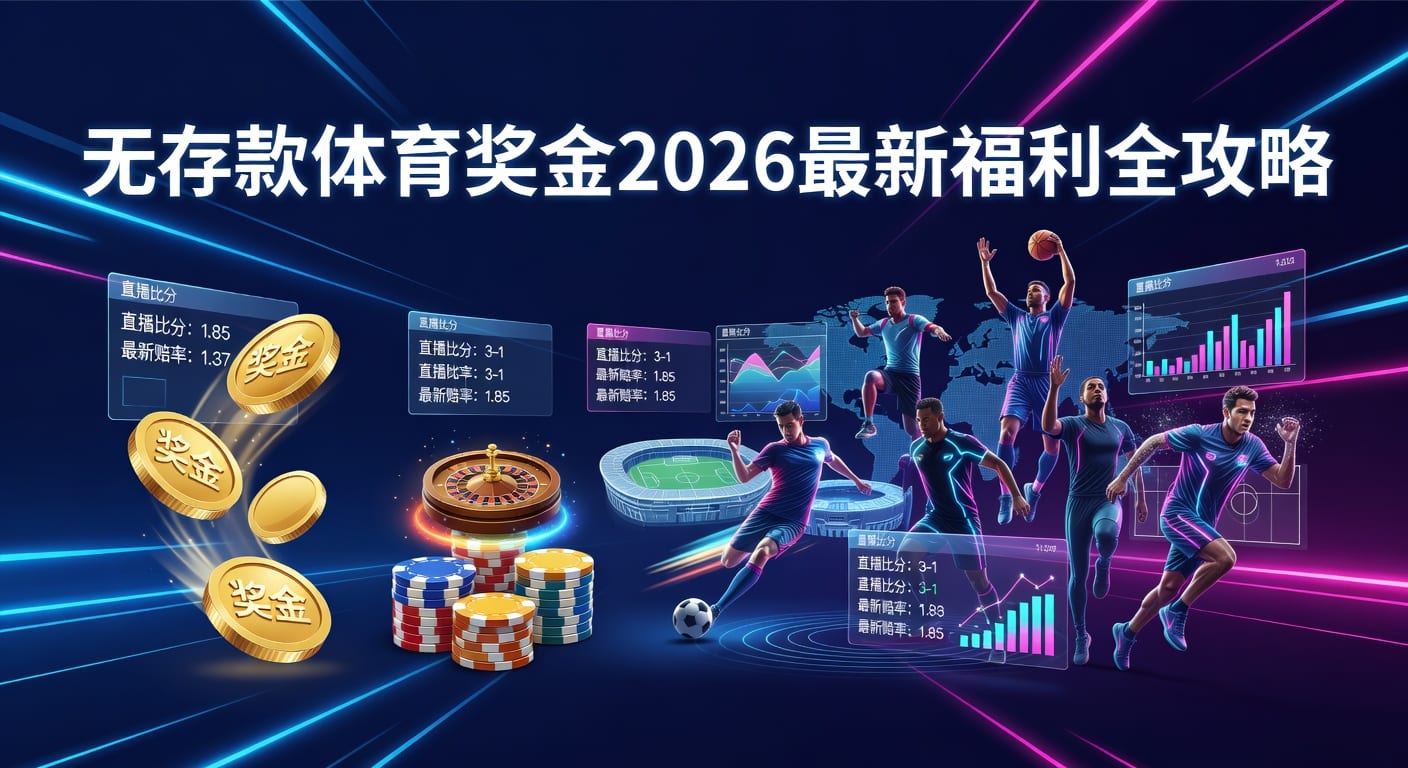 无存款体育奖金：最大化免费投注额度指南 (2026年)
