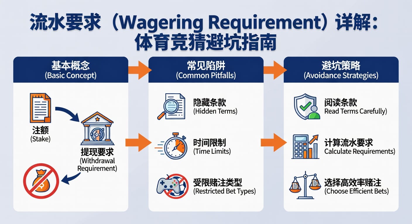 体育博彩流水要求：新手必读指南 (2026年版)