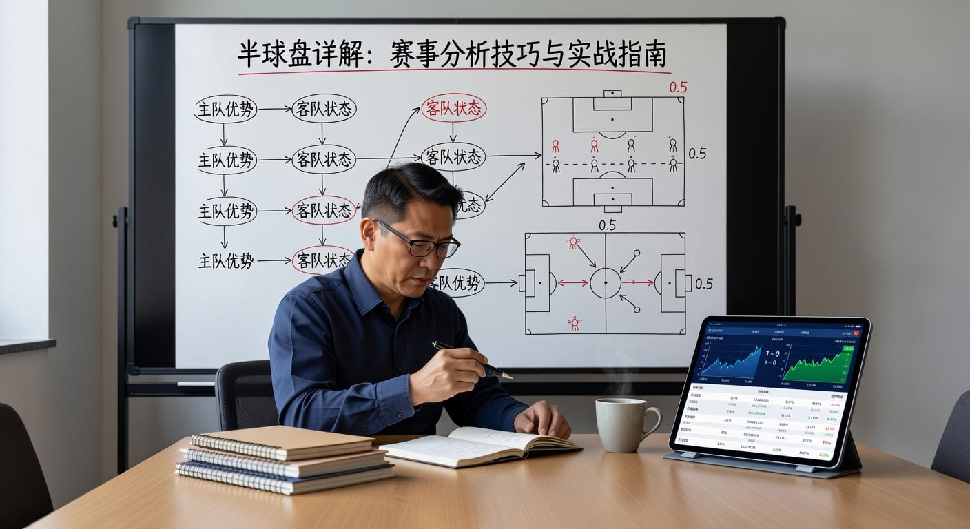 半球盘解析：足球博彩玩家必备的亚洲盘口策略