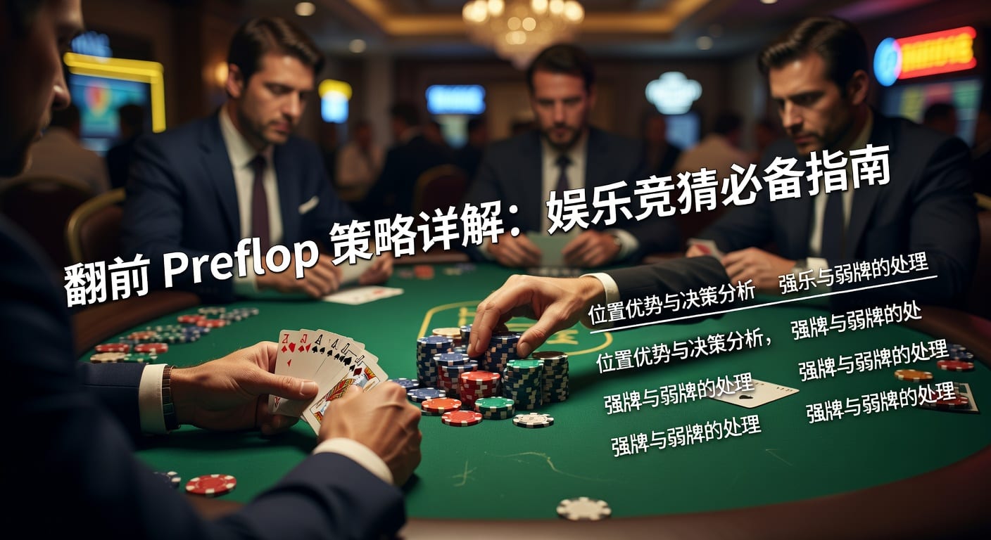 翻前 preflop：2026年体育娱乐竞猜起手决策