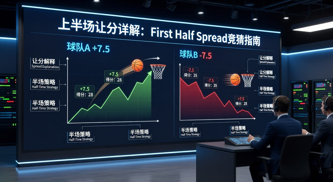 上半场让分 first half spread：实战分析与判断思路